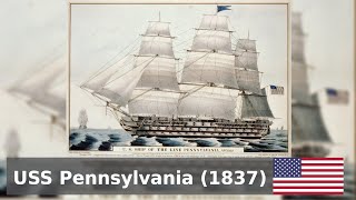 USS Pennsylvania (1837) - Guide 385