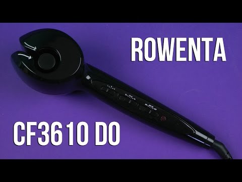 Распаковка ROWENTA SO CURLS CF3610D0
