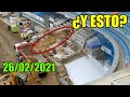 ASÍ AVANZAN LAS OBRAS DEL NUEVO SANTIAGO BERNABÉU (26/02/2021)