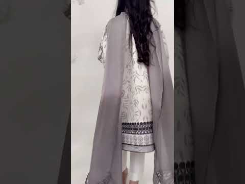 Lola With Pants And Dupatta