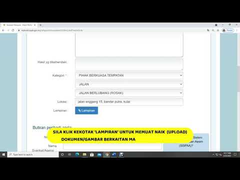 VIDEO TUTORIAL SISPAA MPKU - SISTEM SISPAA ADUAN AWAM MAJLIS PERBANDARAN KULAI