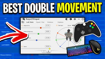 Best Double Movement Settings In Fortnite! (Keys2xInput V2)