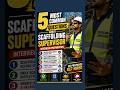 Scaffolding Supervisor Interview Questions and Answers (English & Hindi) #job #gulfjobs