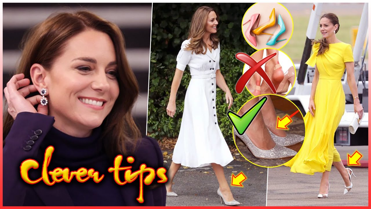 Why Princess Catherine Alway Comfortable In Her High Heels? Tricks ...