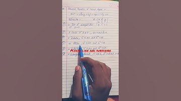 general equation of second degree represent which conic section, conditions for it please subscribe