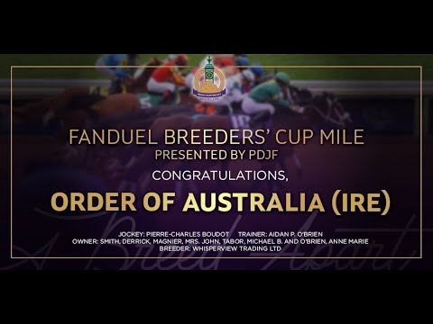 $2M FanDuel Breeders' Cup Mile presented by PDJF: Order of Australia