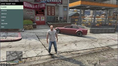 GTA V Native Mod Menu Trainer For JTAG\RGH Preview