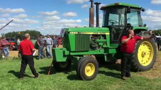 John Deere 4250 Tractor with 947 Hours Sold for Record Price on Michigan Auction