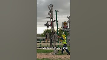 Thumbnail of This is a Mechanical Railroad Crossing Bell You Never Want to Ring Manually