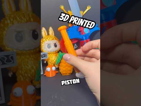 3D Printed Fidget Piston?! #3dprinting