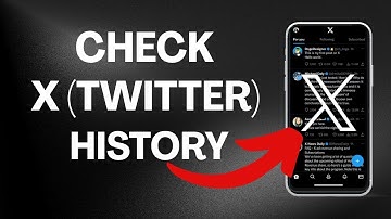 How  to Check History in X (Twitter) 2025?