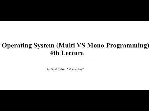 Operating System Fourth