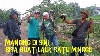 MANCING DISINI,   BISA BUAT LAUK SATU MINGGU // Parean Indramayu by Raja gentakkk 399 views 1 year ago 5 minutes, 4 seconds