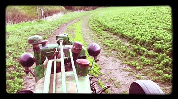 John Deere 420 ride after rebuild, Google compilation