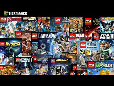 list of lego video games