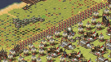 Red Alert 2 | yuri vs 7 random | the hill conquer Map | floating disc