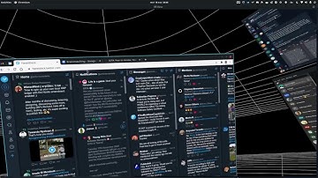 VR Desktop on GNU/Linux with Valve Index and xrdesktop