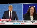 Kamala Harris Reacts to the First Presidential Debate