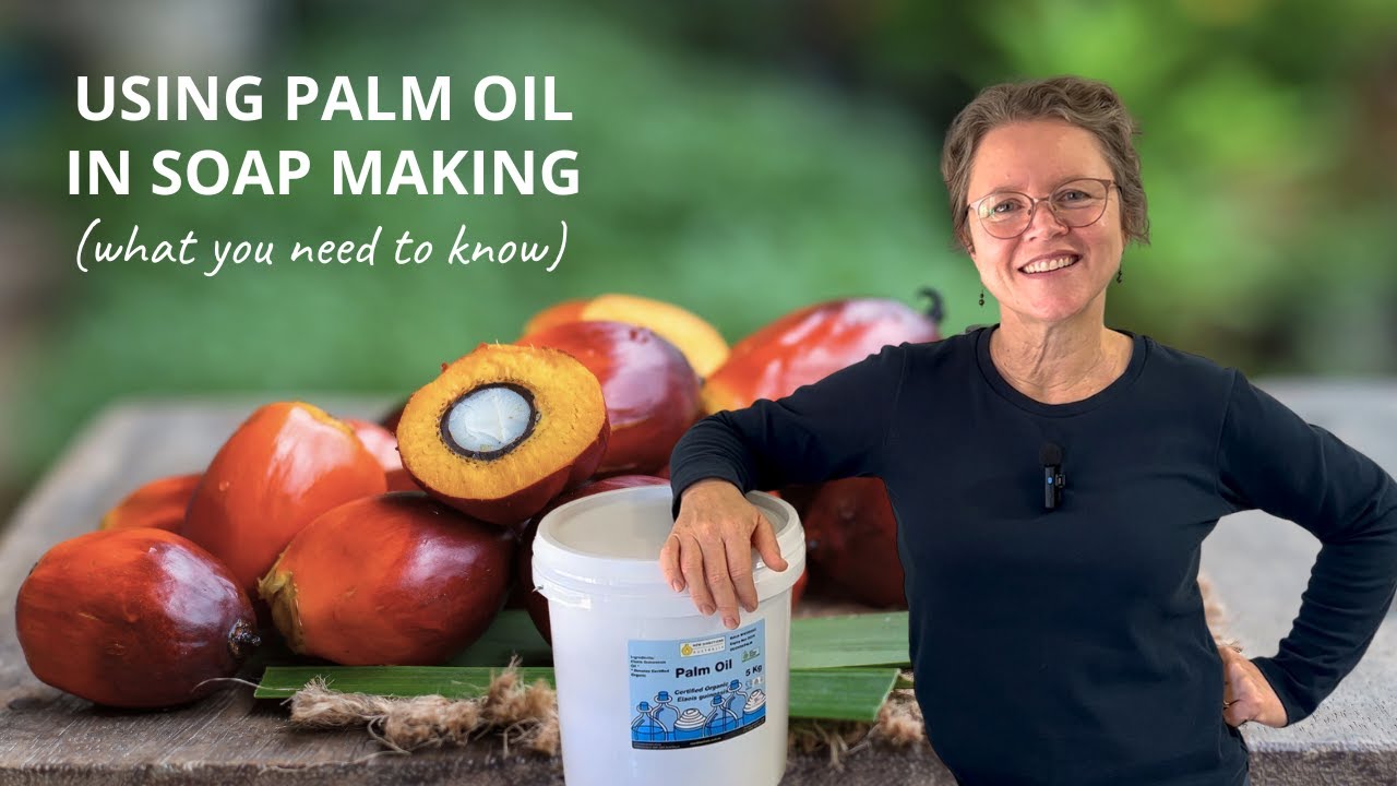 Using palm oil in soap making. Should we, or not? What do we need to know?  (it's complicated) 