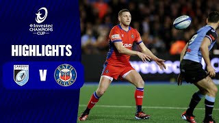 Instant Highlights - Cardiff Rugby v Bath Rugby Round 2 │ Investec Champions Cup 2023/24
