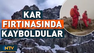 Kaçkar Dağlarının Zirvesinde Ölümle Burun Buruna Kaldılar Ntv