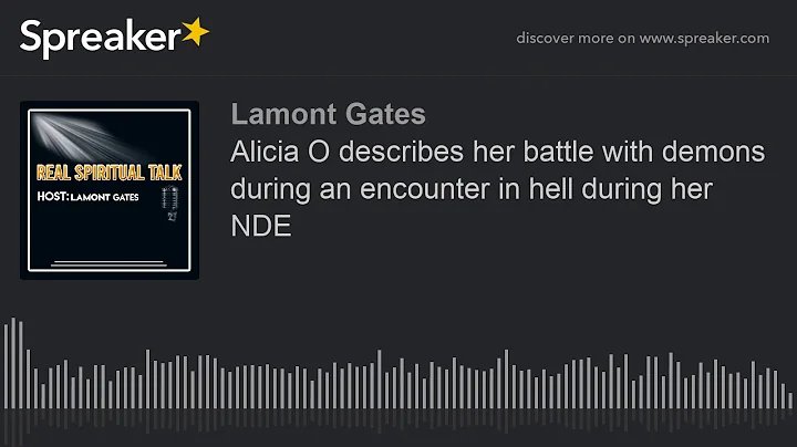 Alicia O describes her battle with demons during a...