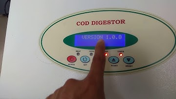 Cod digester auto tune function