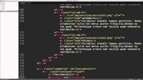 Responsive Web Development with Bootstrap 3 Course. #7 - Testimonials Section