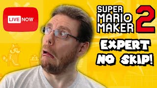 No Skip Endless Expert (PB: 1482) - Super Mario Maker 2