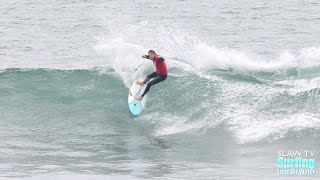 Newport Beach Board Riders Surfing The Wcbr Qualifiers At Lowers On 05-25-2023