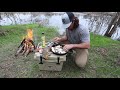 SQUIRREL hunting next to the BRAZOS RIVER!! (catch clean cook)