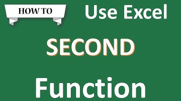 How to use Second Function in Excel in Urdu | Excel Functions
