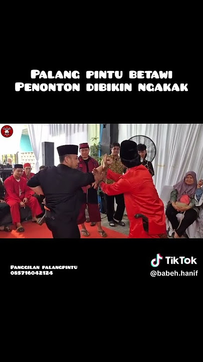 Hanif dan babeh nya silat lucu dan ibu ibu dikasih jari tengah🤣🤣