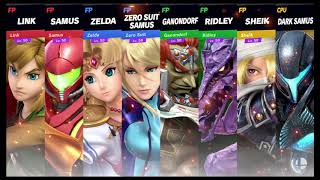 Super Smash Bros Ultimate Amiibo Fights   Request #4489 Zelda & Metroid Team ups