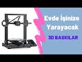 Evde Kullanabileceğiniz 3D Baskıları Sizin için Bastık!