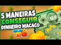 5 MANEIRAS de CONSEGUIR DINHEIRO MACACO no Bloons TD 6 (SEM GASTAR DINHEIRO!)