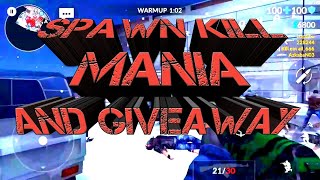 SPAWN KILL MANIA (AND GIVEAWAY)!!!!!!!!!!!!!!!!!!!!!!! (Critical Ops)
