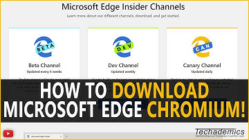 How To: Download Microsoft Edge Chromium | Microsoft Edge Chromium
