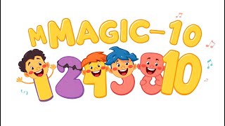 Kids Magic numbers make our day  Let’s count again, let’s jump and play,