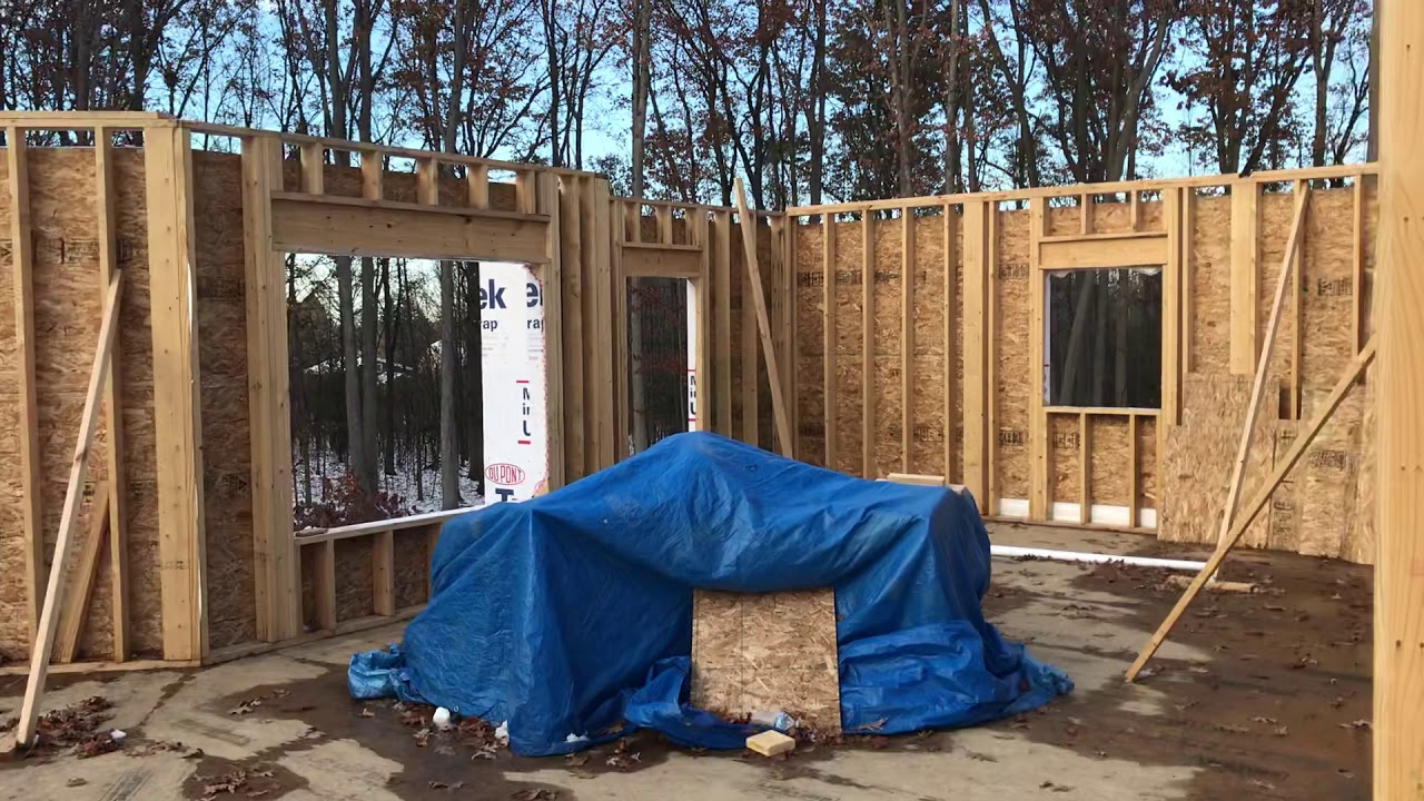 45 Degree Wall Framing With 2x6 And Framing Progress YouTube 45 Degree Wall Framing With 2x6 And Framing Progress YouTube