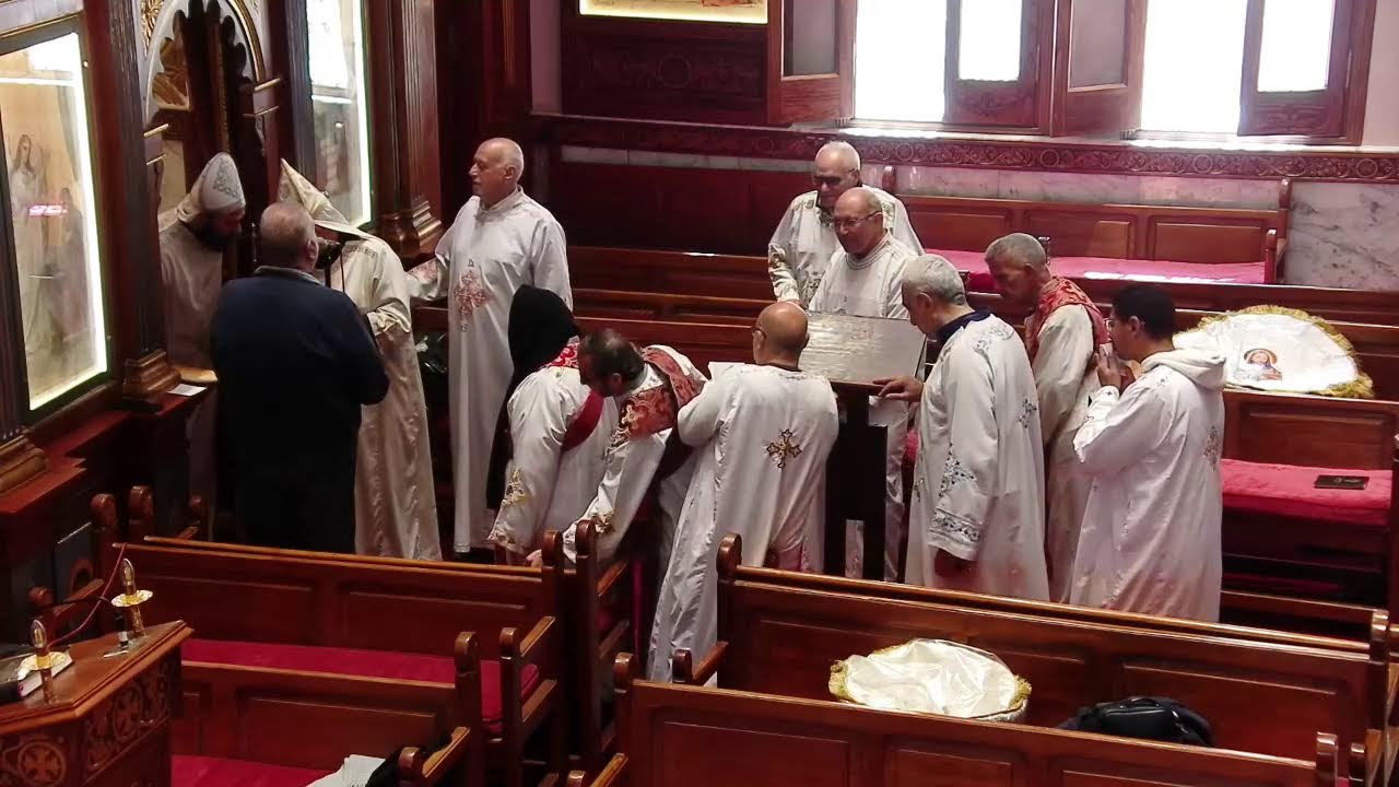 صلاة القداس الالهي  يوم الاربعاء  من الصوم الكبير 25 - 2 - 2026