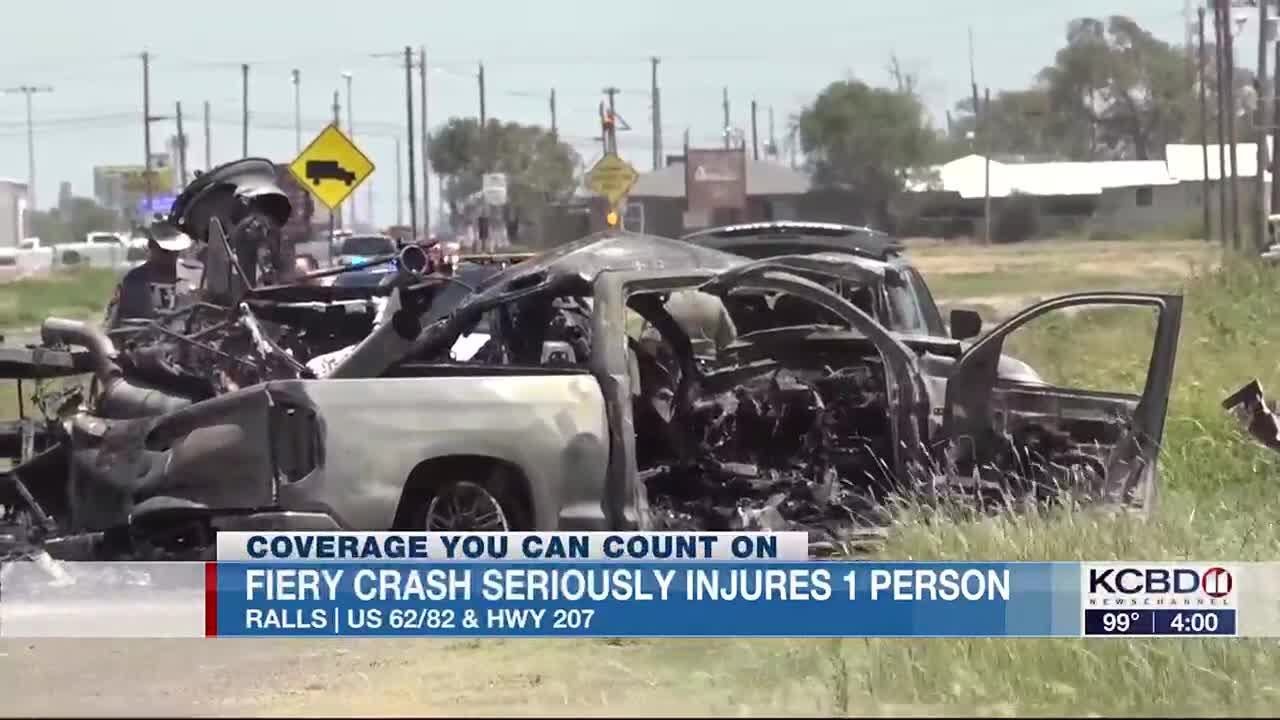 1 seriously injured after crash involving semi-truck in Ralls - YouTube