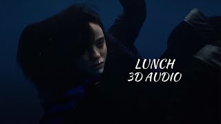 Billie Eilish - LUNCH | (3D Audio🎧 Sound Spatial)