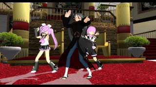 [MMD] Akatsuki & Kadane Twins - Roly Poly