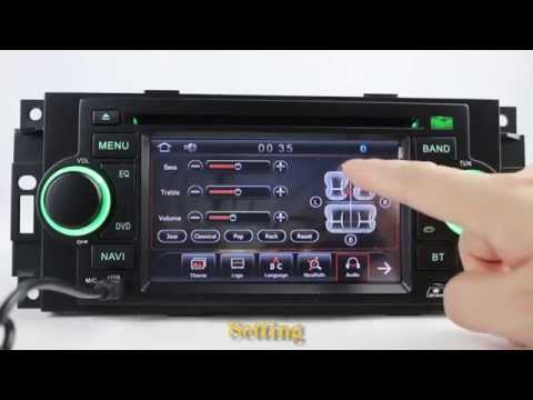 Multifunction 2006 2007 Dodge Charger Audio CD Radio Bluetooth Music TV Ipod Rearview MP3 - YouTube