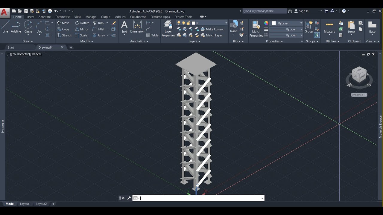 TUTORIAL DISEÑO DE ESTRUCTURA MENOR EN 3D PARA SUBESTACIÓN DE ALTA ...