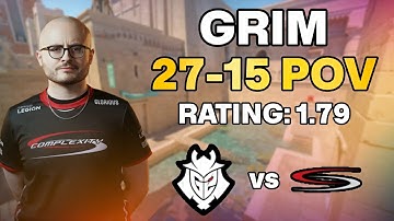 Grim 27-15 vs G2 | PGL Bucharest 2025 | Anubis POV