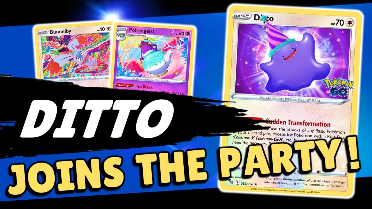Why Pokémon TCG's New Ditto Cards May Already Be Broken