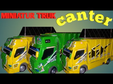  MINIATUR  TRUK  CANTER  YouTube