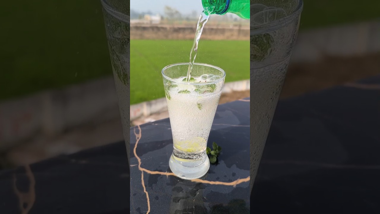 Sprite Mojito in 30 Seconds – Super Refreshing!" 